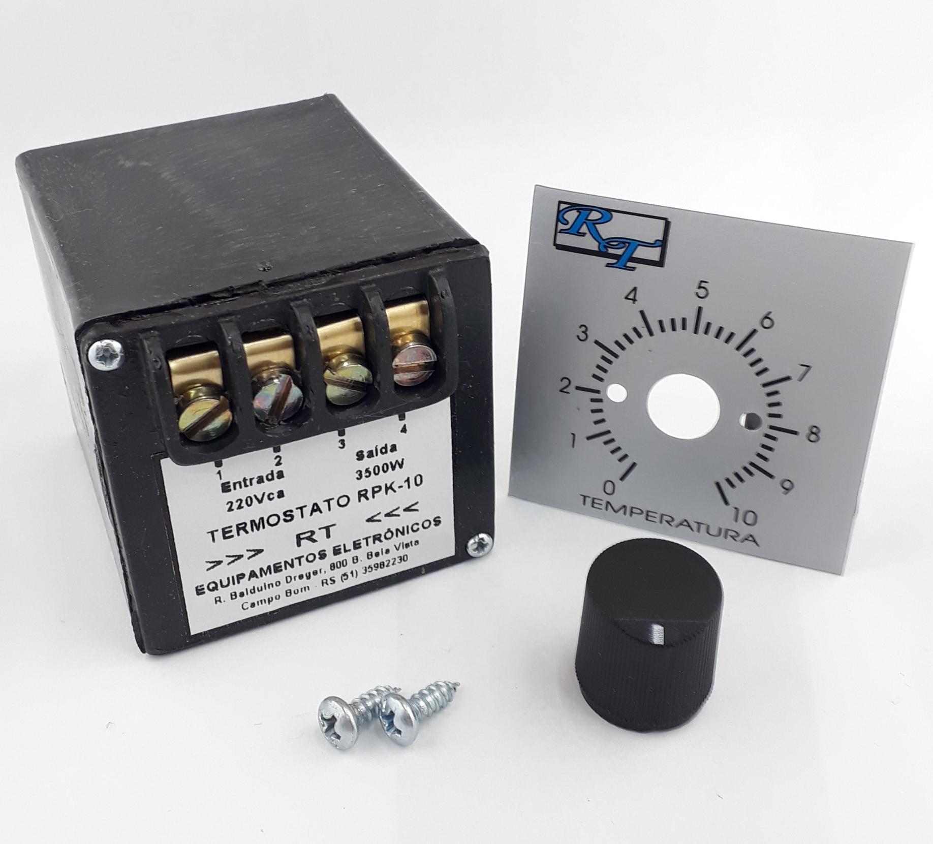 Termostato RPK-10 3500W 220Vca Cód 368 - Image 2
